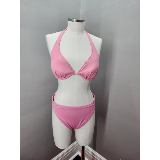 Y2K Vintage Victoria's Secret Pink Bikini (3 pieces) - L