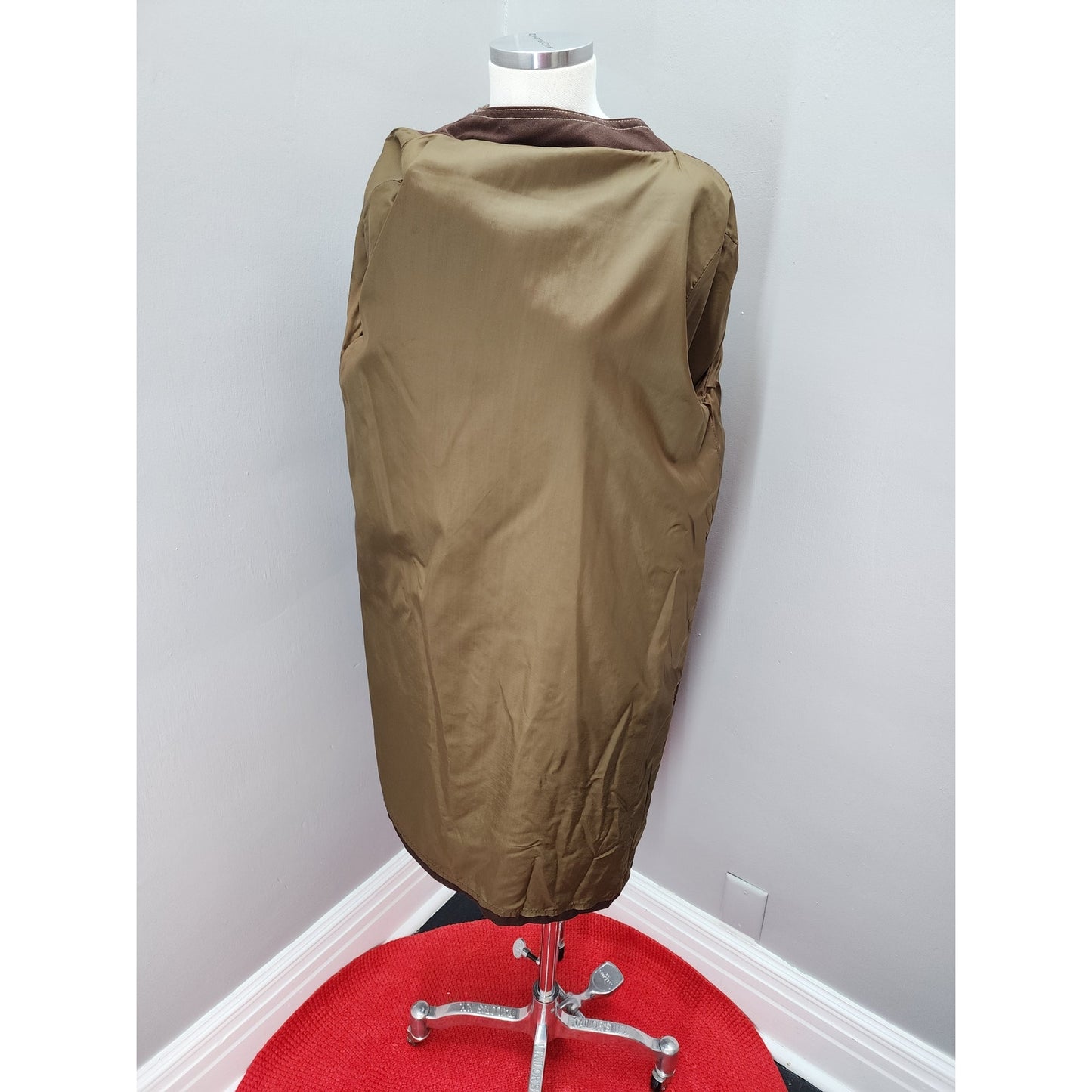 60s Vintage Northlander Brown Trench Coat - S