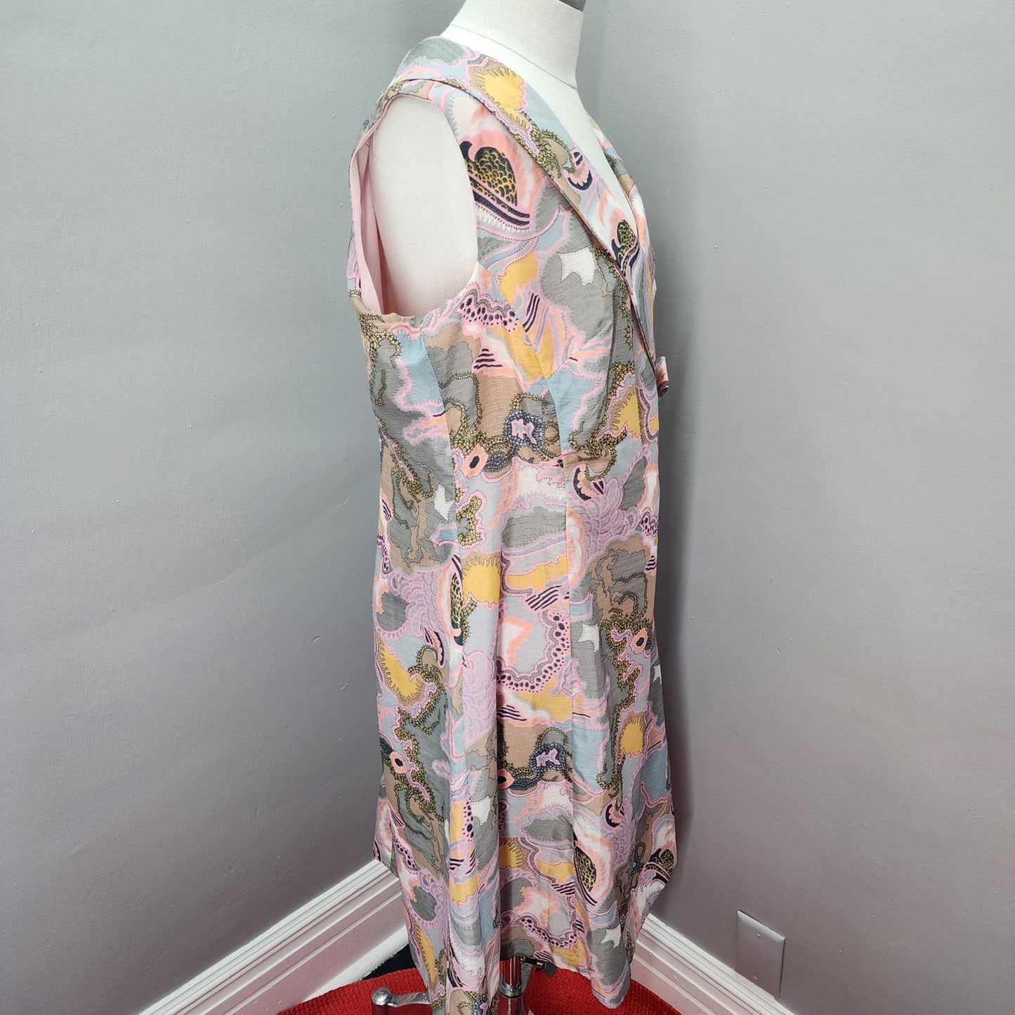 60s Vintage Racell of Denmark Fit & Flare Dress - XXL