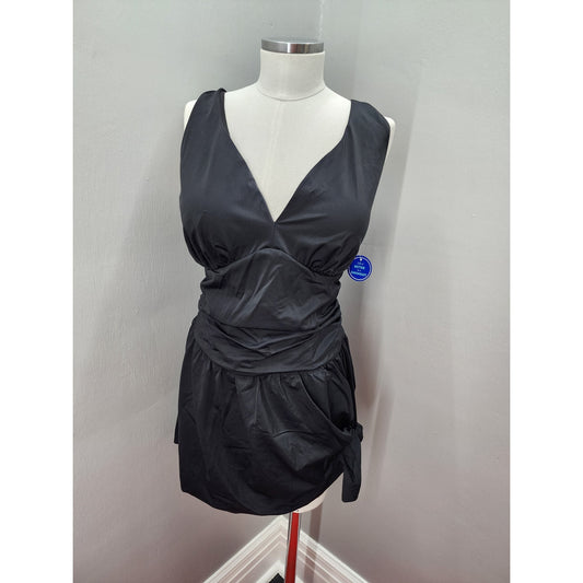 Swimsuits For All, Black Swim Dress - XXL 22 NWT