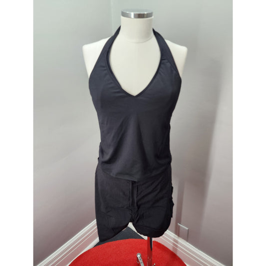 Y2K Vintage Catalina 4-Piece Black Bikini Set