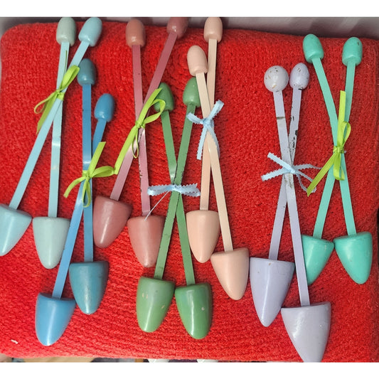 50s Vintage Shoe Stays, Forms, Trees.  Various Colors