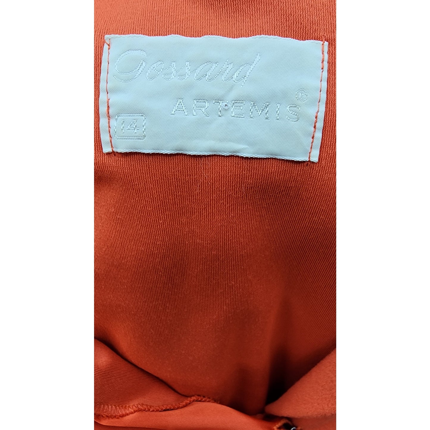 70s Gossard Artemis Lounge Robe in Soft Pumpkin - M