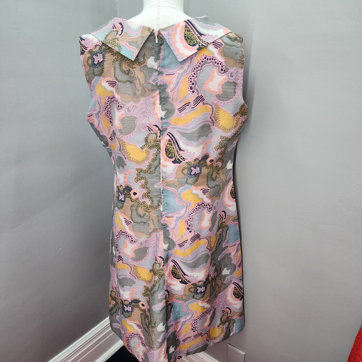 60s Vintage Racell of Denmark Fit & Flare Dress - XXL