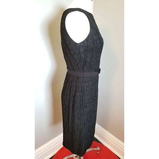 50s Vintage L'Aiglon Little Black Dress, Smashing!! - S