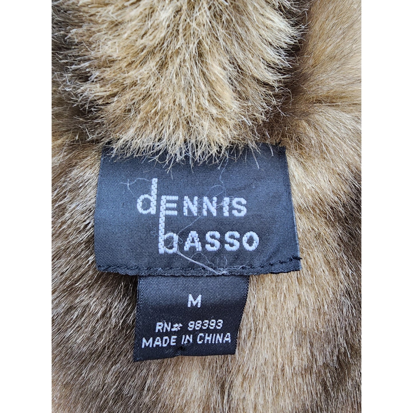 90s Vintage Dennis Basso Reversible Faux Suede and Mink Fur Coat - XL