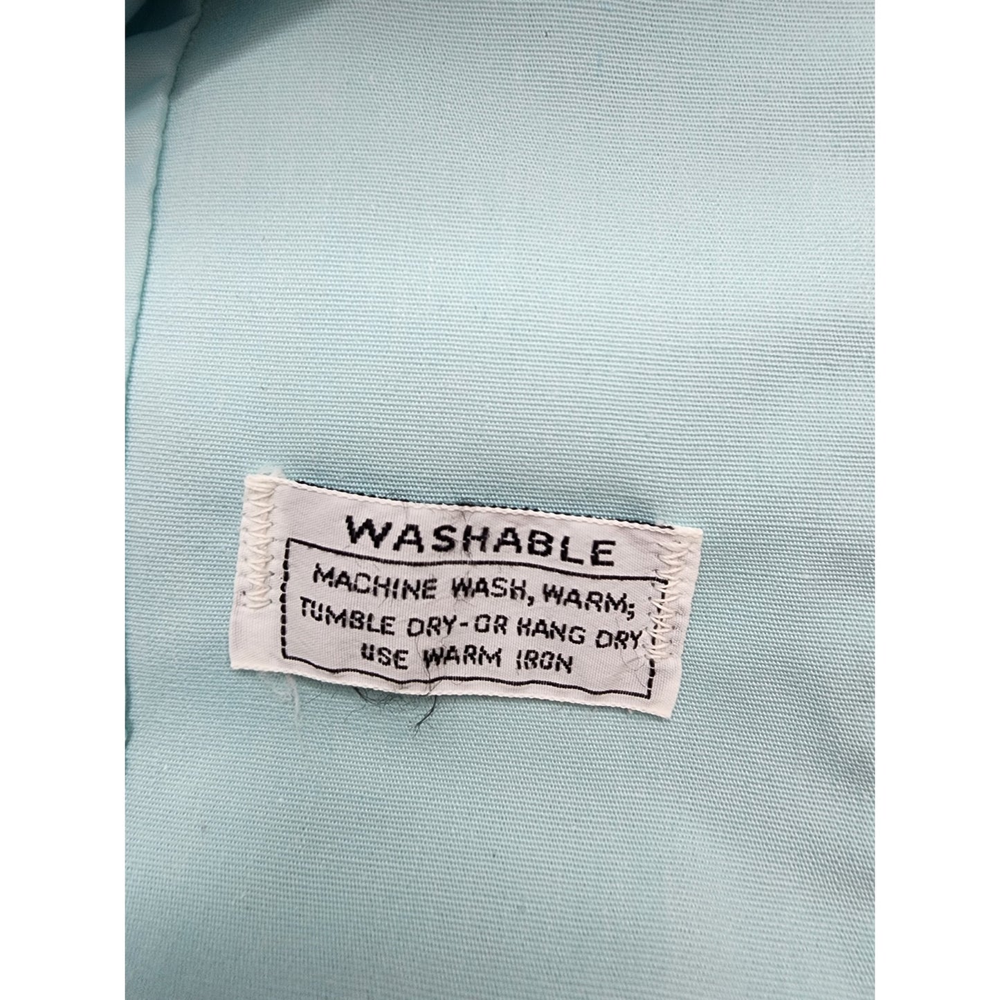 80s Vintage Robbin Egg Blue Trench / Overcoat - XLP