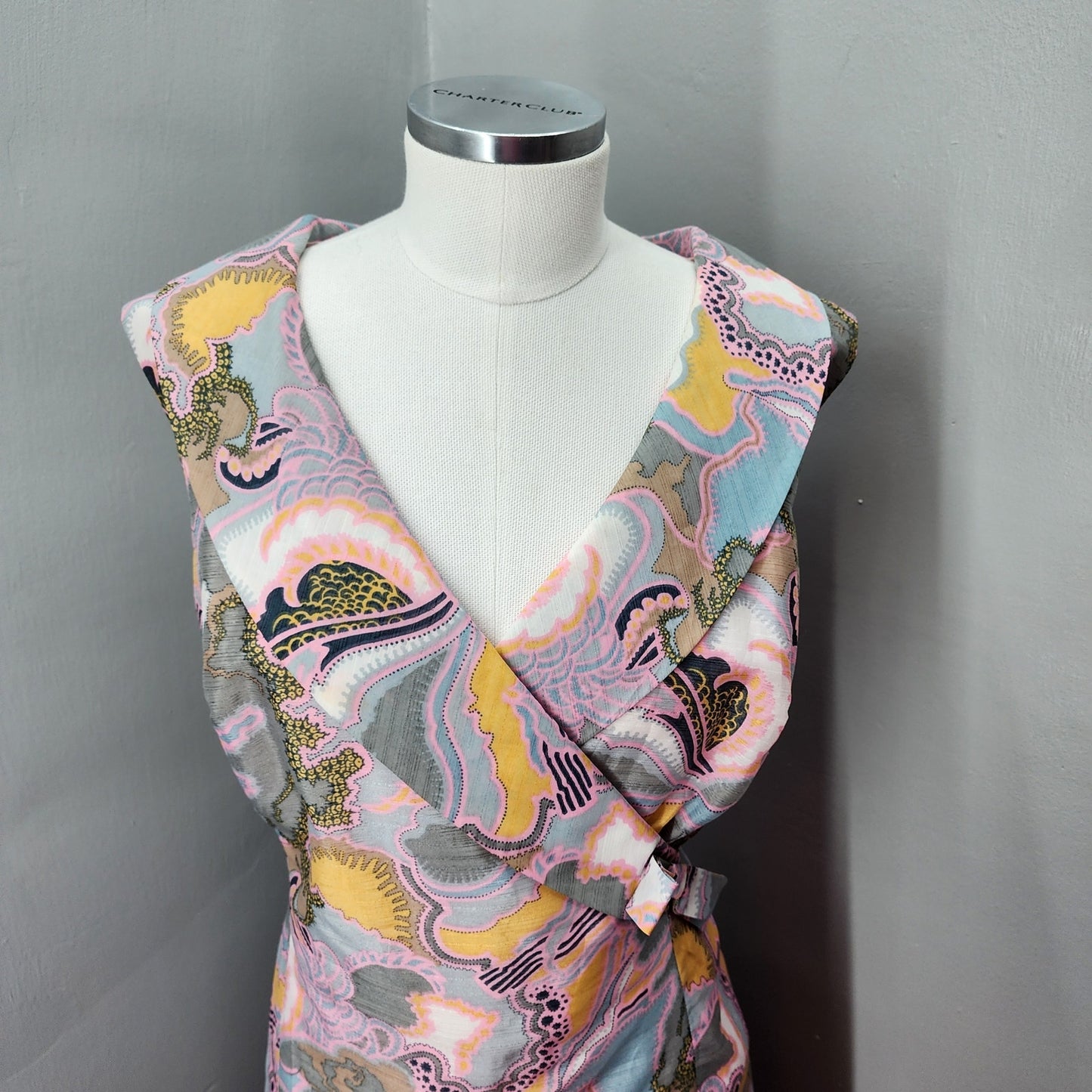 60s Vintage Racell of Denmark Fit & Flare Dress - XXL