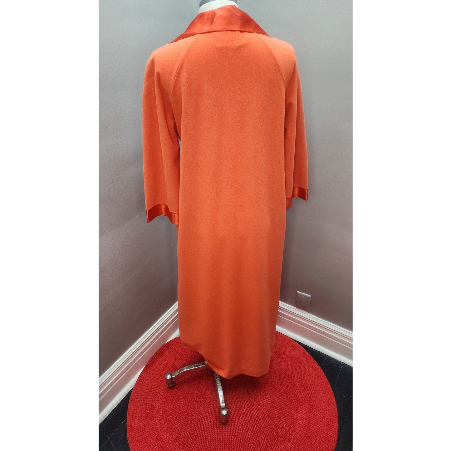 70s Gossard Artemis Lounge Robe in Soft Pumpkin - M