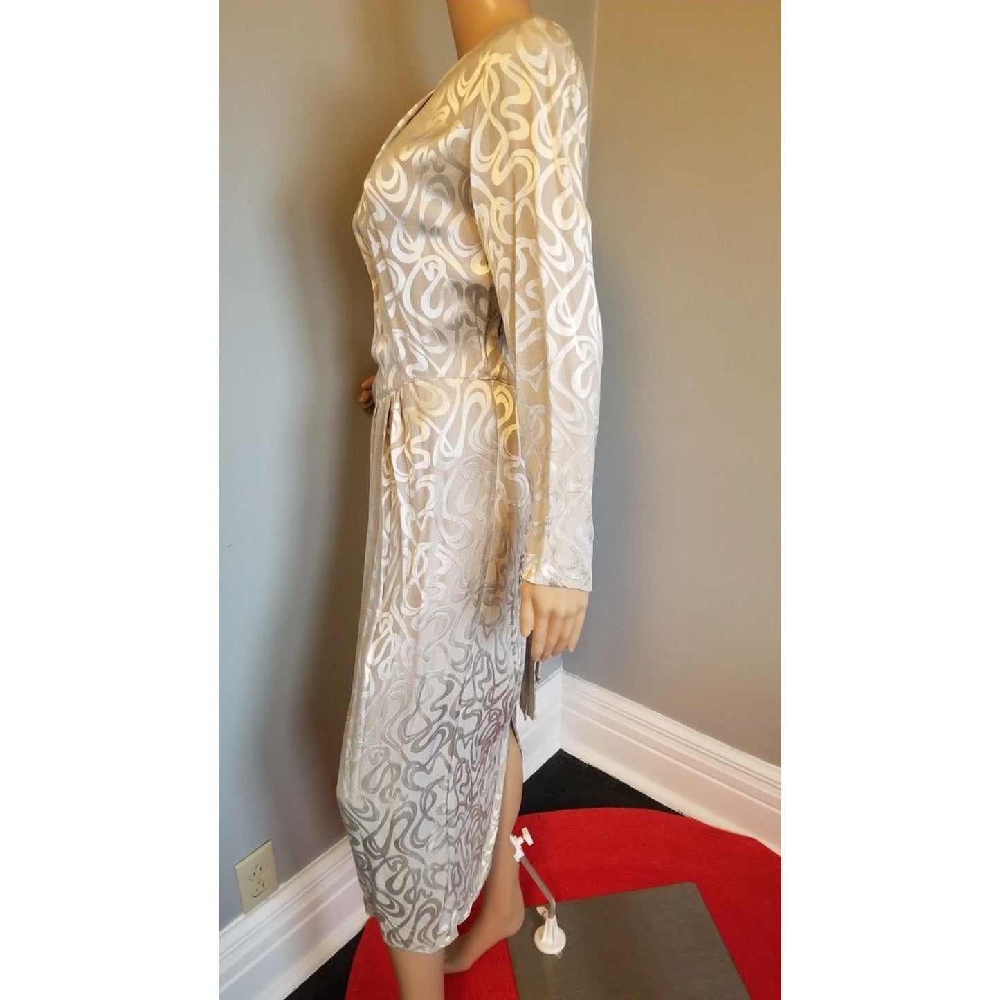 80s Vintage b.b. Collections Dress by barbarabarbara - M