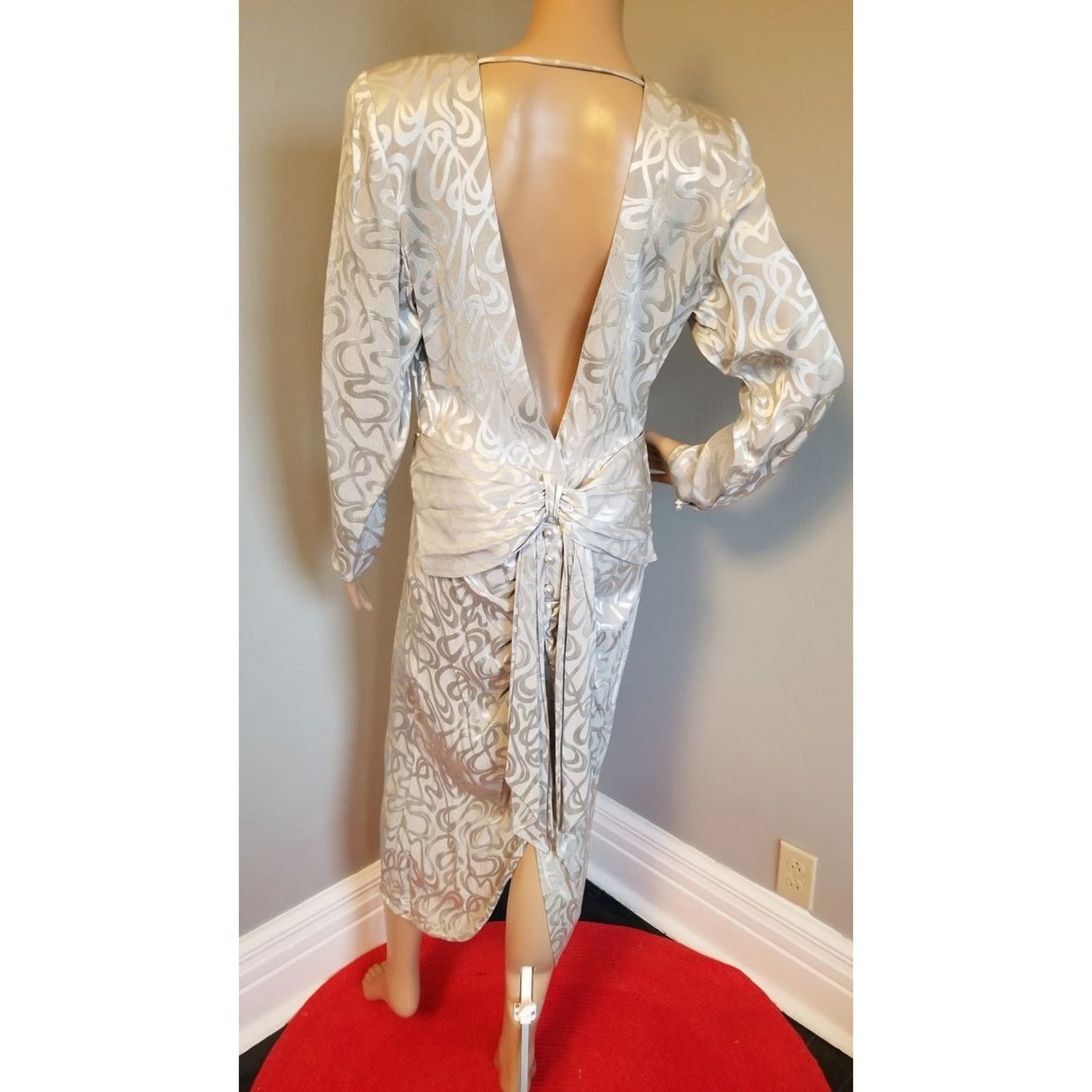 80s Vintage b.b. Collections Dress by barbarabarbara - M