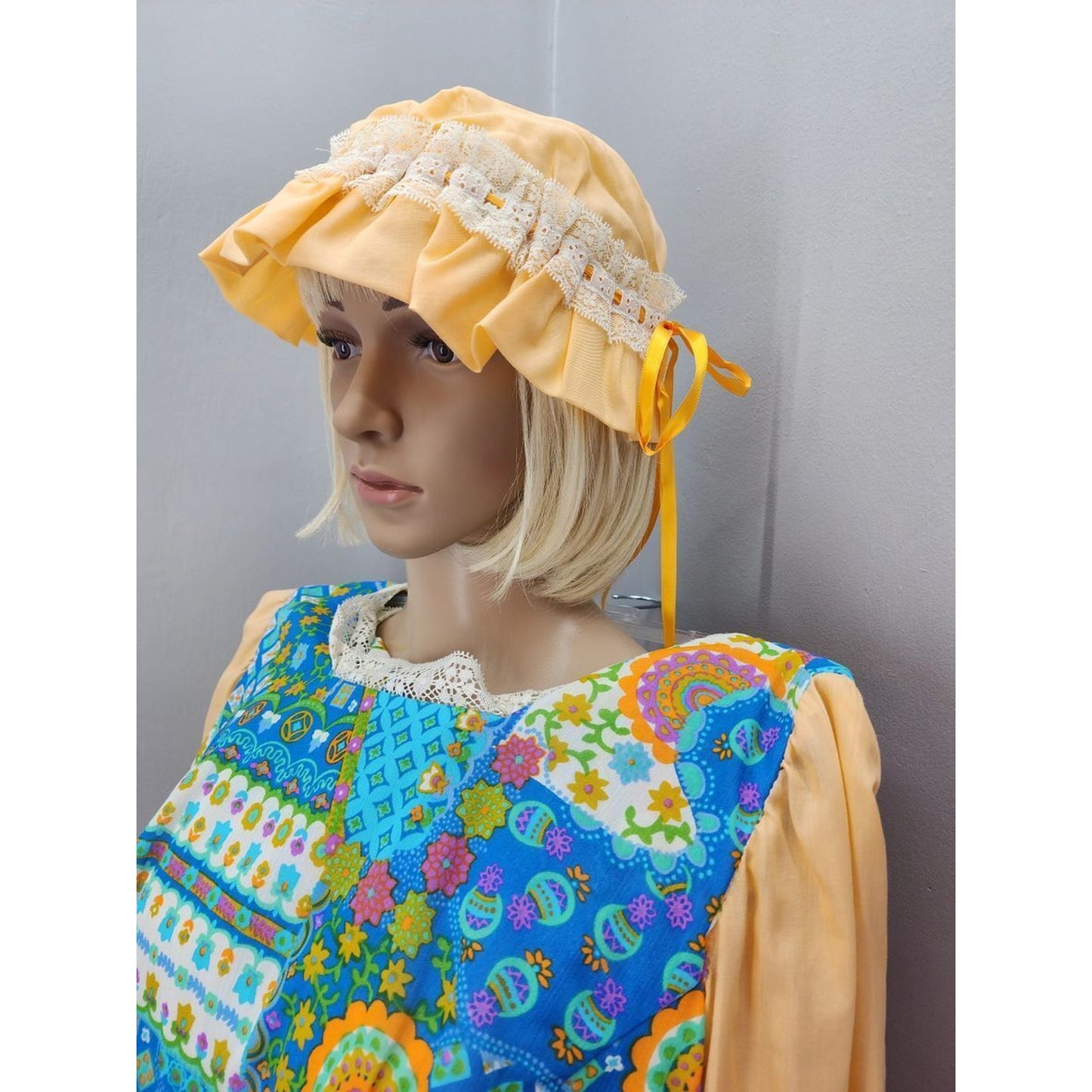 70s Vintage Handmade Prairie Maxi with Gunne Vibes - L