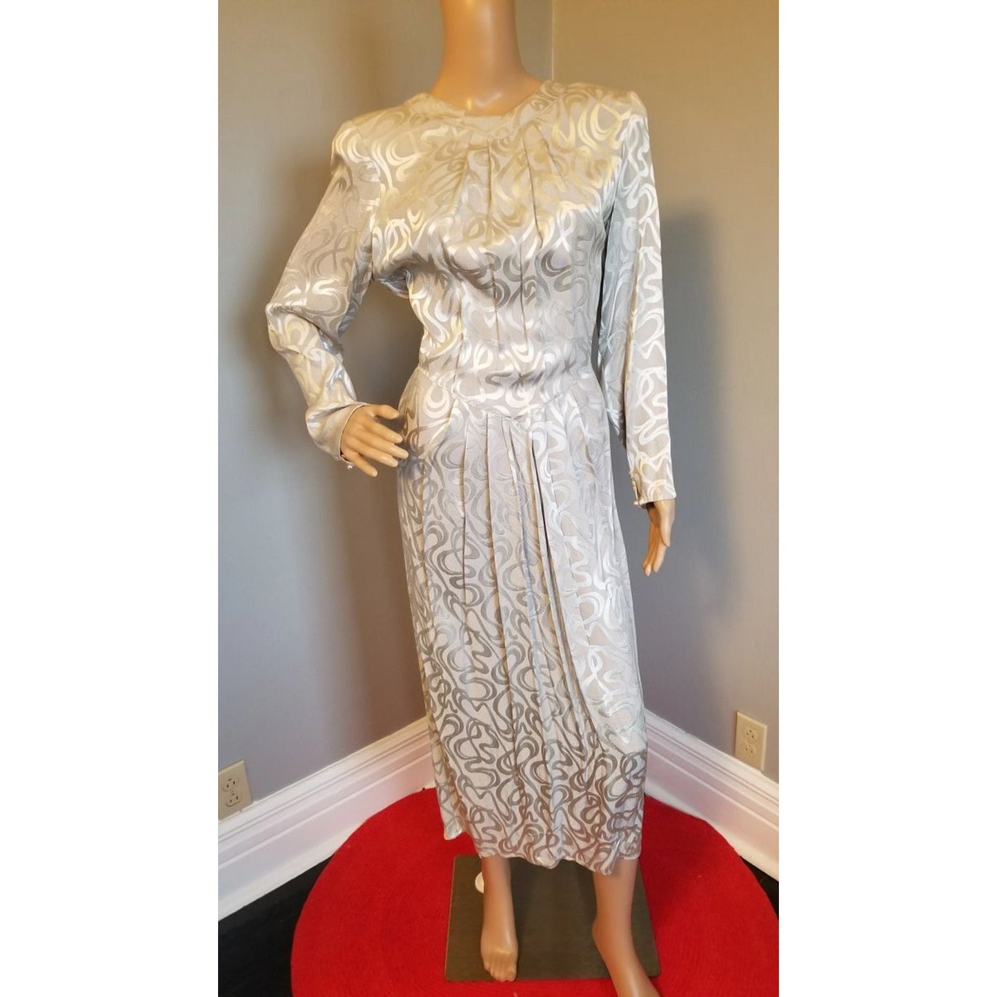 80s Vintage b.b. Collections Dress by barbarabarbara - M