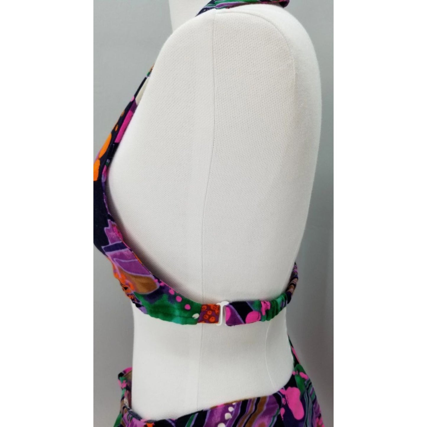 70s Vintage Sears Hawaiian Fashions 2 Piece Bikini Swim Suit- XL