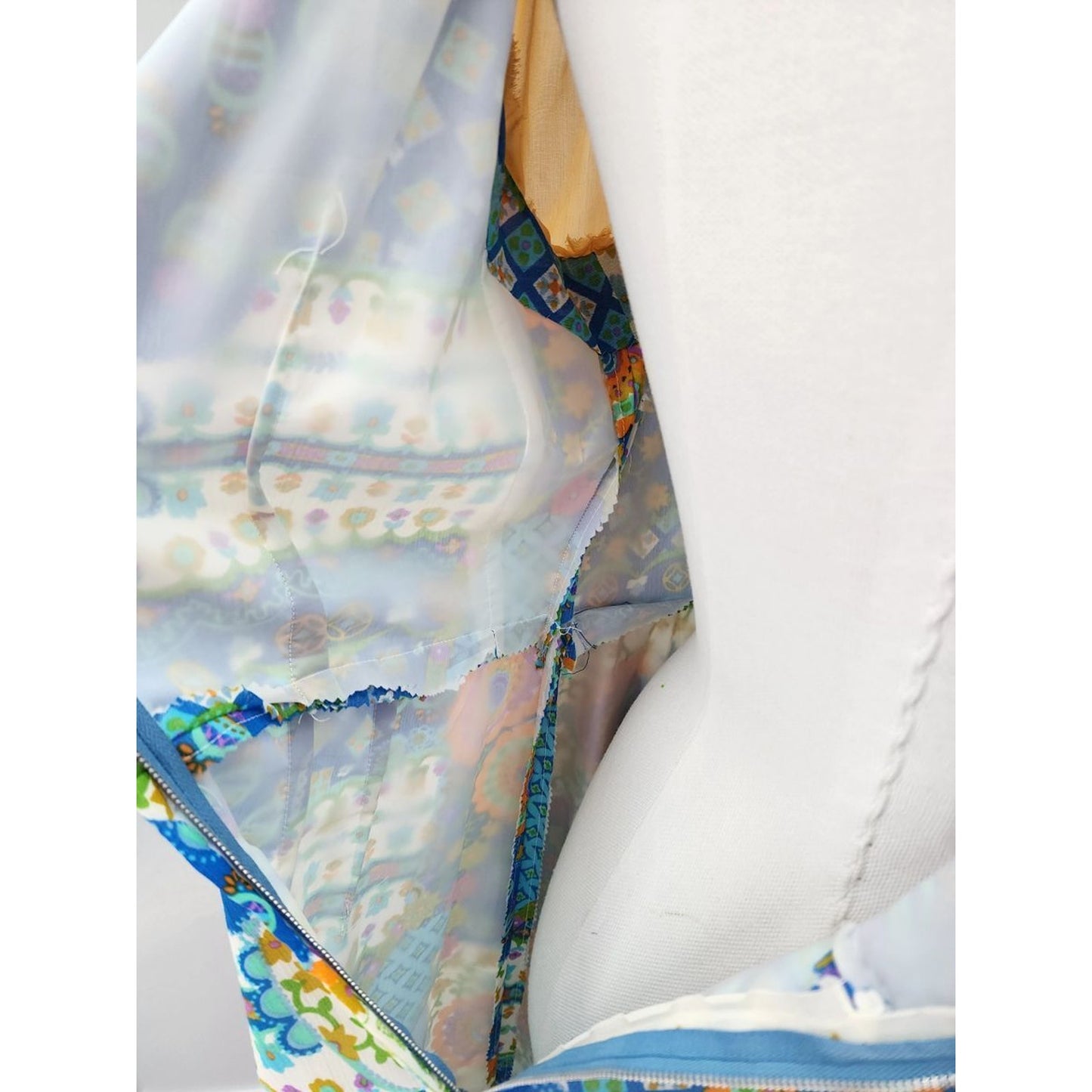 70s Vintage Handmade Prairie Maxi with Gunne Vibes - L